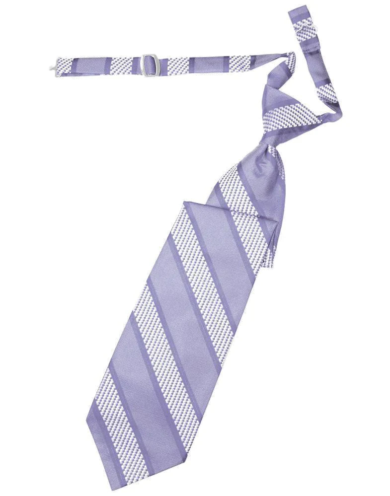Venetian Stripe Necktie Pre-Tied-24
