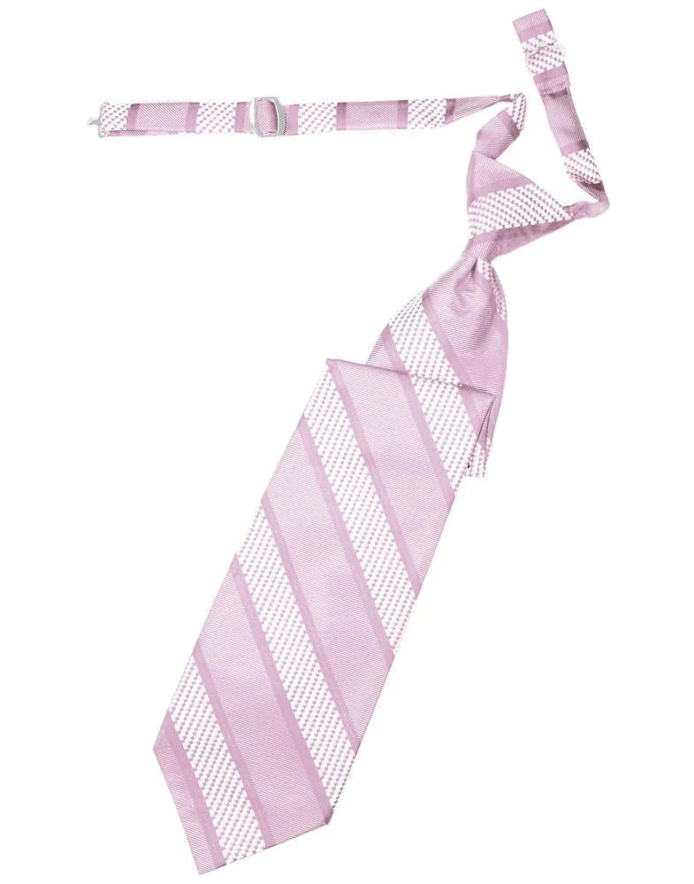Venetian Stripe Necktie Pre-Tied-25