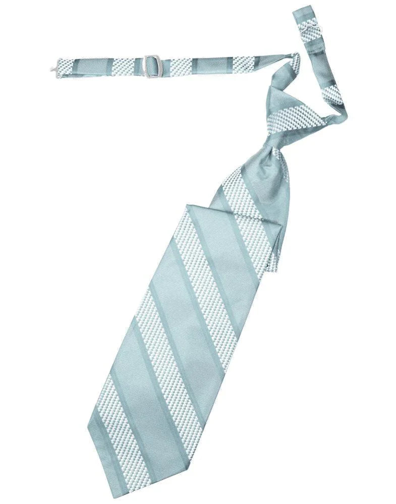 Venetian Stripe Necktie Pre-Tied-27