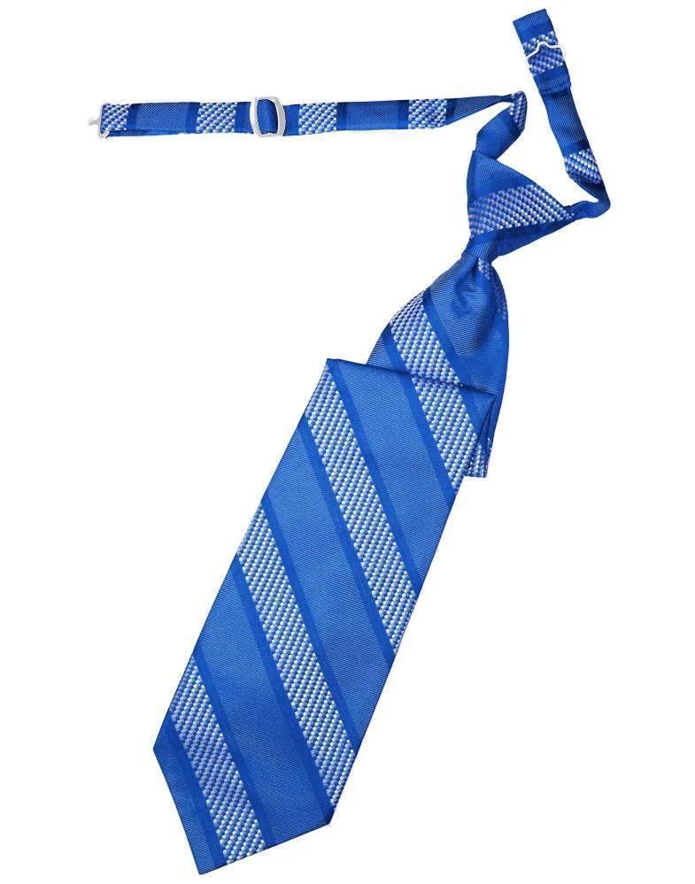 Venetian Stripe Necktie Pre-Tied-31