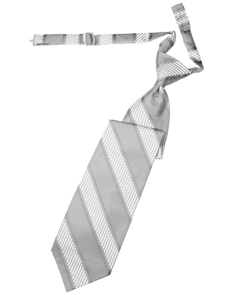Venetian Stripe Necktie Pre-Tied-32