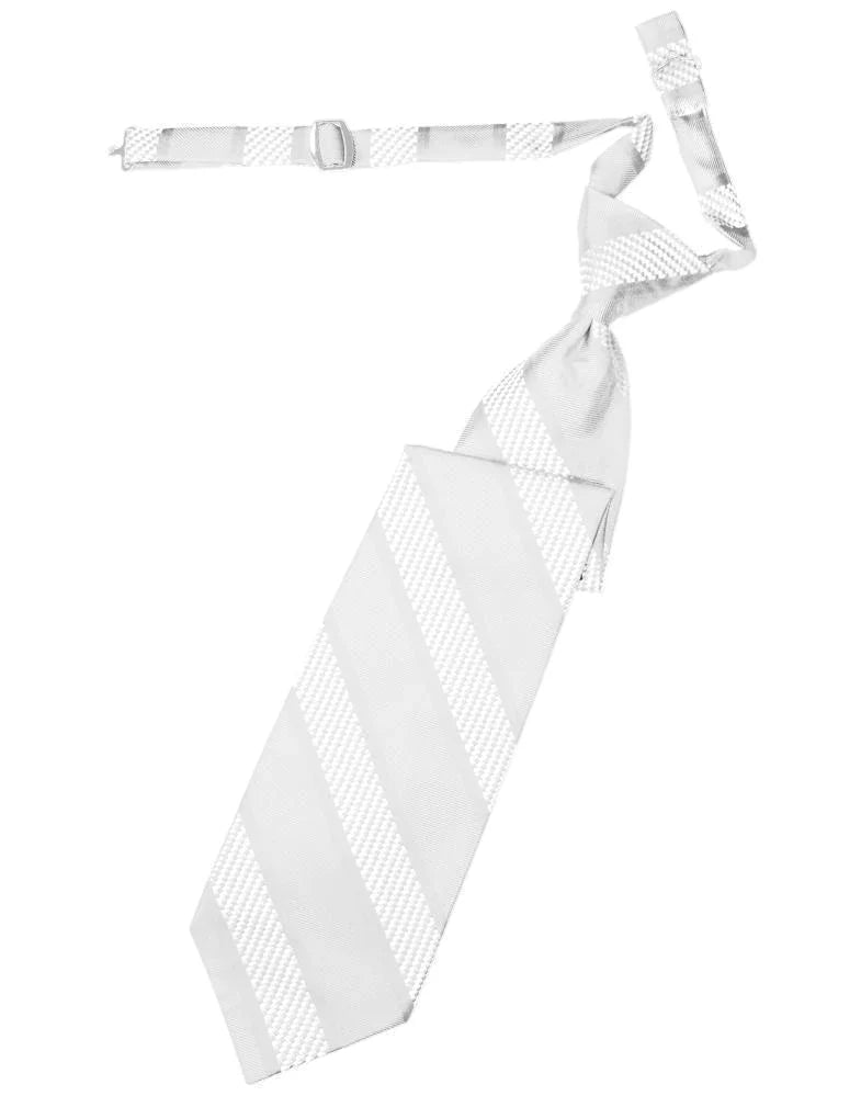 Venetian Stripe Necktie Pre-Tied-34