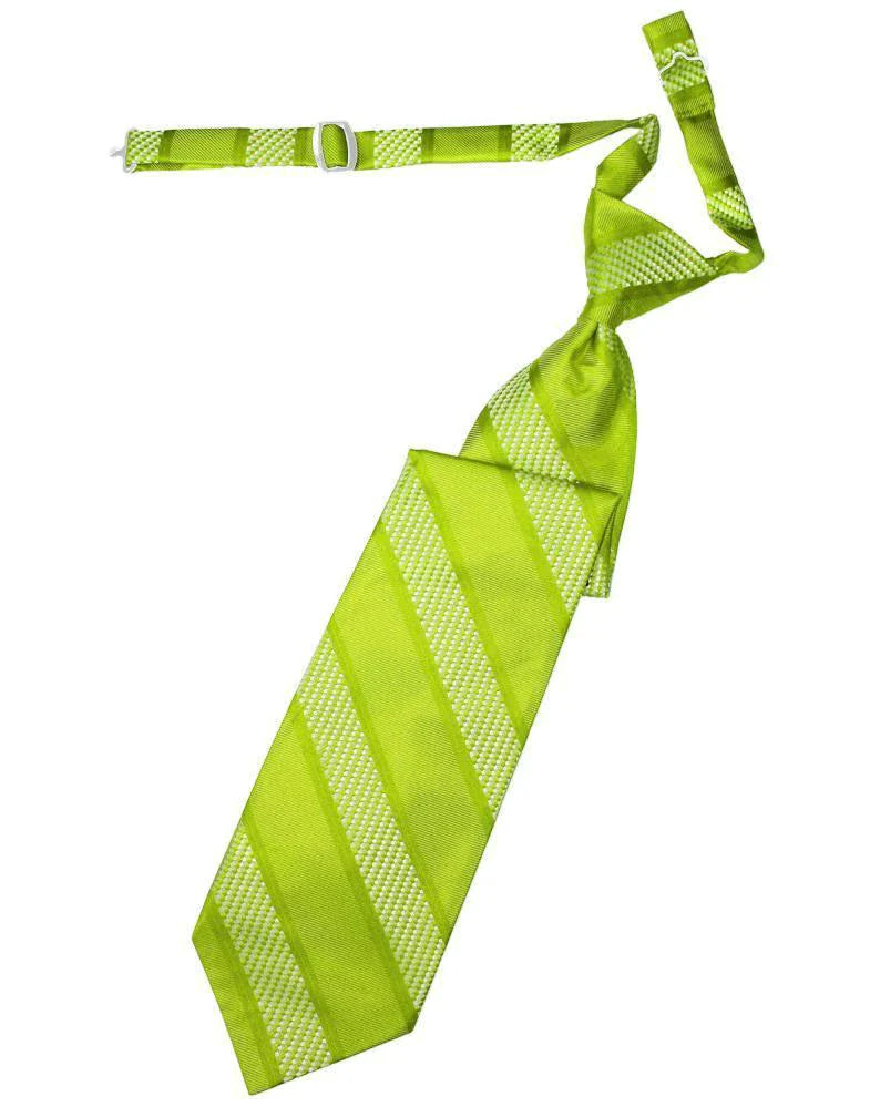 Venetian Stripe Necktie Pre-Tied-19